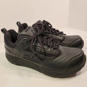 New Balance 844 Fit Walk Walking Shoes Black Men's Size 8.5 B MW844BK Non-Mark